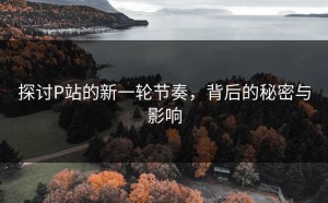 探讨P站的新一轮节奏，背后的秘密与影响
